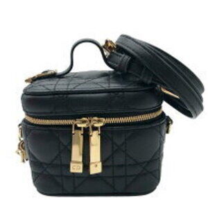 Christian Dior Lady Vanity Lambskin Shoulder Bag